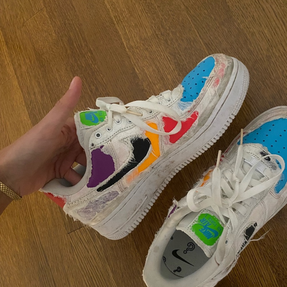 Nike Air Force one tear away size 9/9.5